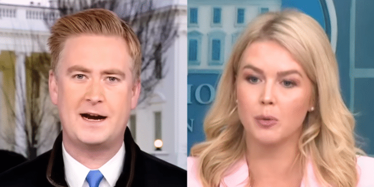 Peter Doocy Corners Karoline Leavitt Over Trump’s Secretive Trade Talks
